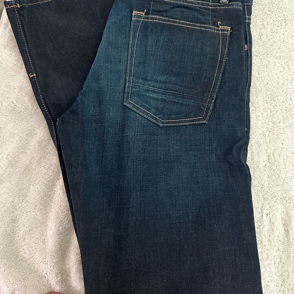 VSTR Stranger Straight Selvedge Classic Indigo Men's Straight Jeans